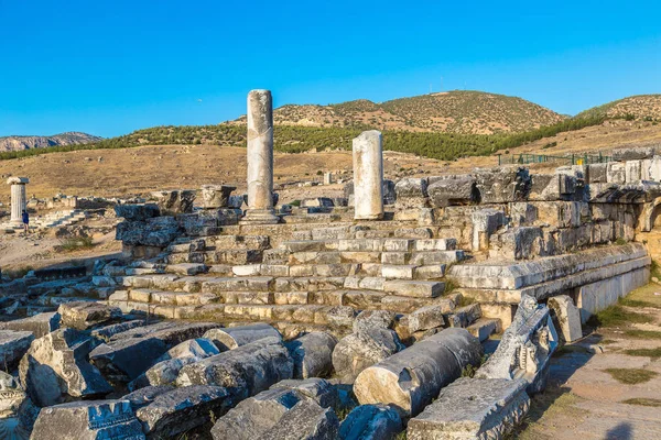 Antigua ciudad de Hierápolis en Turquía — Foto de Stock