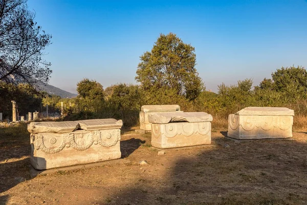 Oude stad Efeze in Turkije — Stockfoto