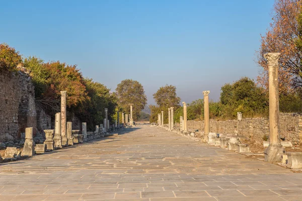 Antika staden Efesos i Turkiet — Stockfoto