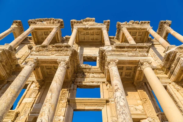 Biblioteka Celsjusza w Efezie, Turcja — Zdjęcie stockowe