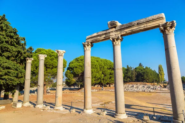 Αρχαία Πόλη Εφέσου στην Τουρκία — Φωτογραφία Αρχείου