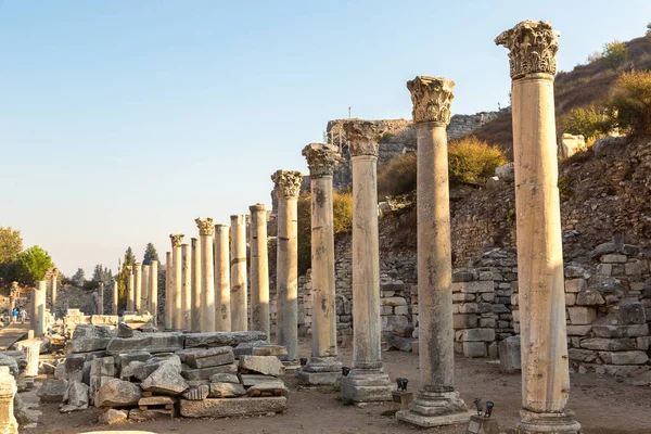 Antika staden Efesos i Turkiet — Stockfoto