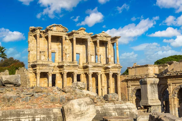 Celsia knihovna v Efesu, Turecko — Stock fotografie