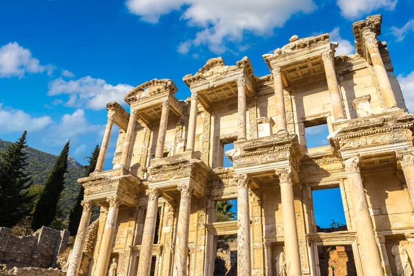 Celsius bibliotheek in Efeze, Turkije — Stockfoto