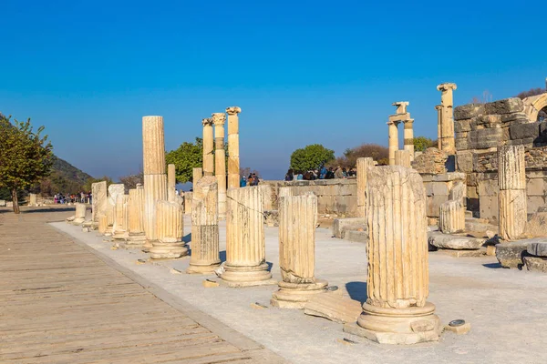 Starożytnego miasta Efez w Turcji — Zdjęcie stockowe