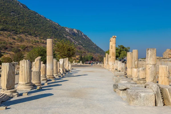 Ciudad antigua Éfeso en Turquía — Foto de Stock