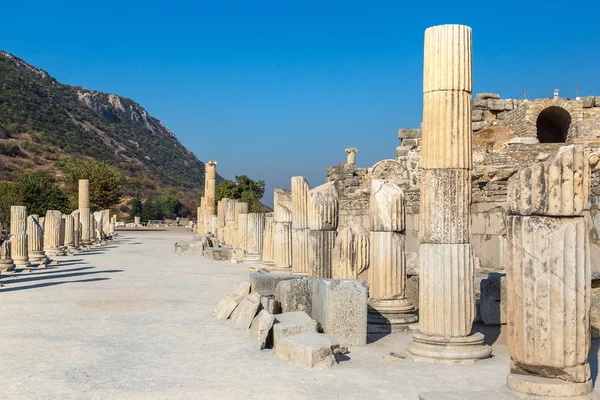 Ciudad antigua Éfeso en Turquía — Foto de Stock