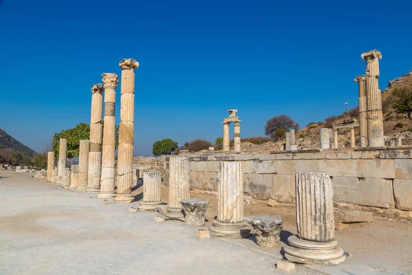 トルコのエフェソスの古代都市 — ストック写真