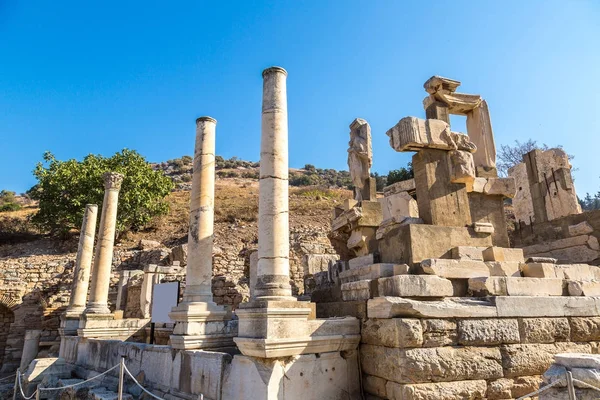 Antik kentin Ephesus Türkiye'de — Stok fotoğraf