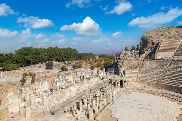 Anfiteatro (Colosseo) a Efeso — Foto Stock