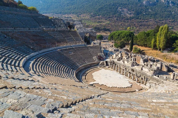 Amphitheater (Coliseum) ในเอเฟซัส — ภาพถ่ายสต็อก
