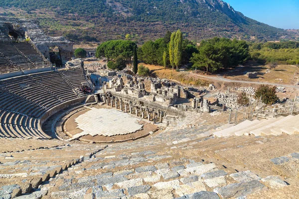 Anfiteatro (Coliseo) en Éfeso — Foto de Stock