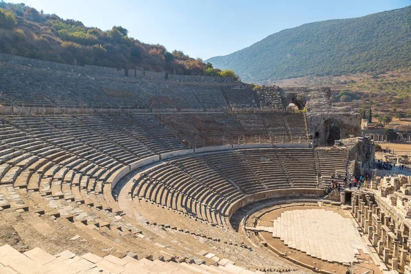 Anfiteatro (Coliseo) en Éfeso — Foto de Stock