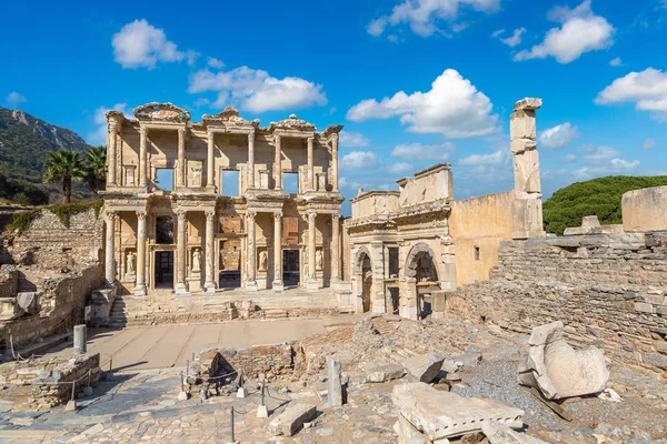 Celsius bibliotheek in Efeze, Turkije — Stockfoto