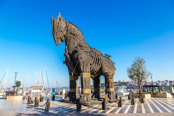 Cavalo de tróia em canakkale squareturquia