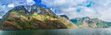 Sognefjord manzara Norveç'te