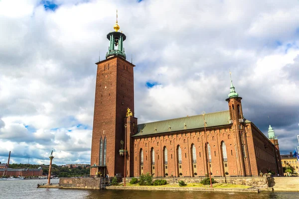 City Hall slott i Stockholm — Stockfoto