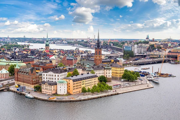 Cidade Velha (Gamla Stan) em Estocolmo — Fotografia de Stock