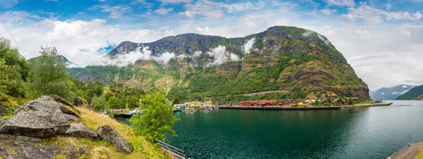 Paisagem de Sognefjord na Noruega — Fotografia de Stock