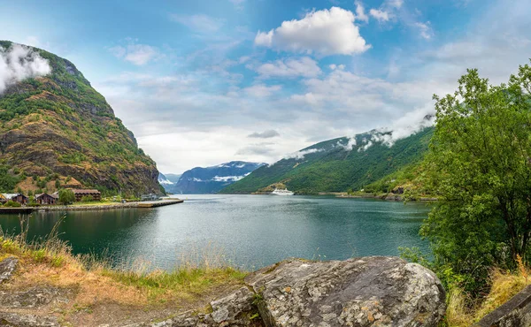 Paisaje de Sognefjord en Noruega — Foto de Stock