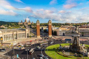 Barcelona merkezinin görünümü