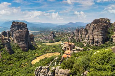 Manastırların kaya Yunanistan üst