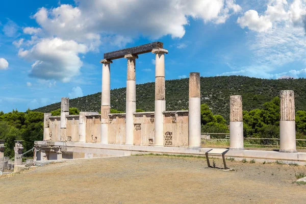 Ruinas en Epidavros, Grecia — Foto de Stock