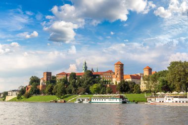 Kracow 'daki Wawel Kalesi