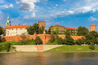 Kracow 'daki Wawel Kalesi