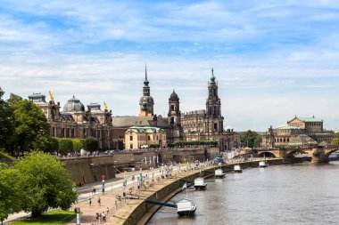 Dresden 'in panoramik görünümü