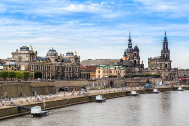 Dresden 'in panoramik görünümü