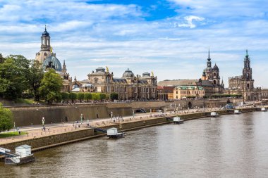 Dresden 'in panoramik görünümü