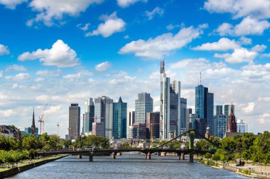 Frankfurt 'ta finans bölgesi