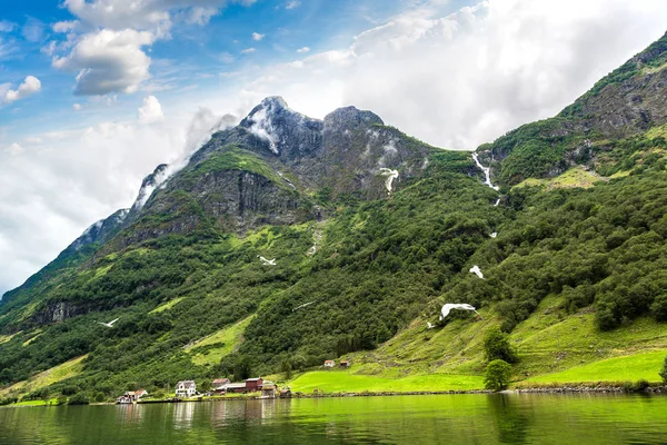 Sognefjord paesaggio in Norvegia — Foto Stock