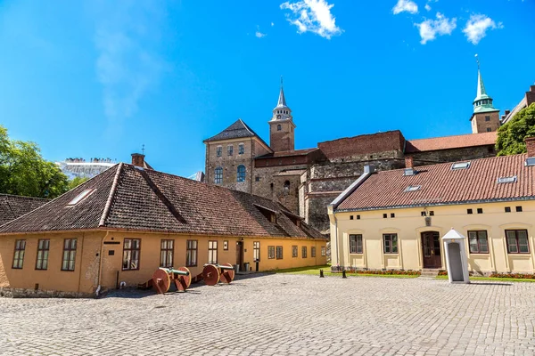 Castle Akershus Fortress in Oslo — Stock Photo, Image