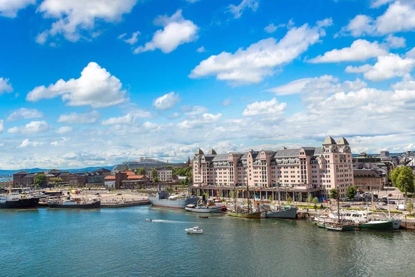 Osloer Hafen in Norwegen — Stockfoto