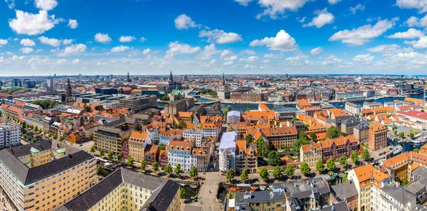 Panorama över Köpenhamn i Danmark — Stockfoto