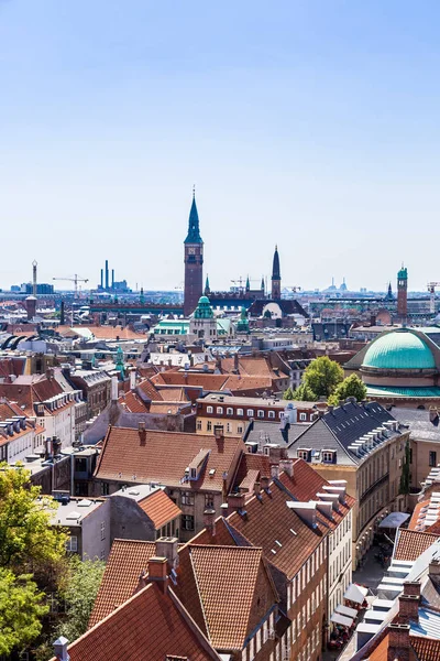 Panorama of Copenhagen in Denmark — Stock Photo, Image