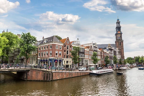 Westerkerk in amsterdam, Nederland — Stockfoto