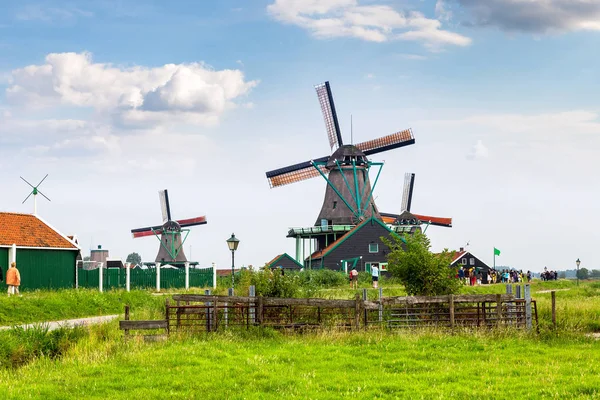 Windmühlen in Holland — Stockfoto