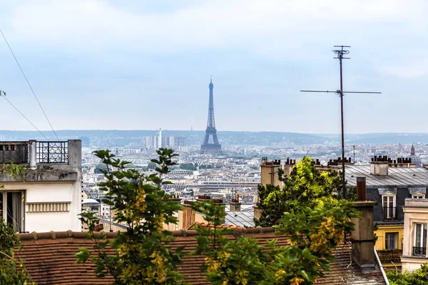 Zicht op de skyline van Parijs — Stockfoto