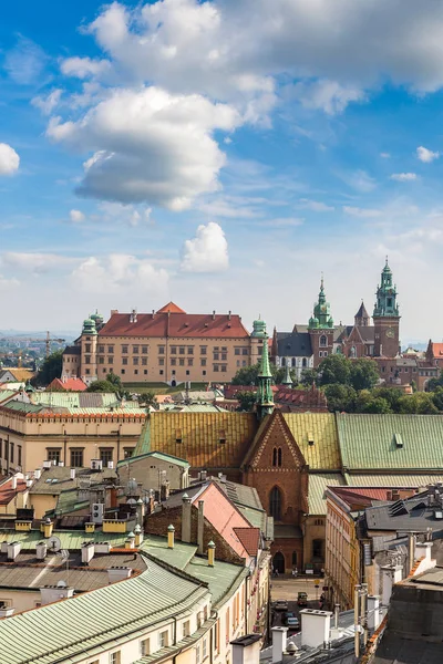 Wawel cathedral on Wawel Hill in Krakow — Stock Photo, Image