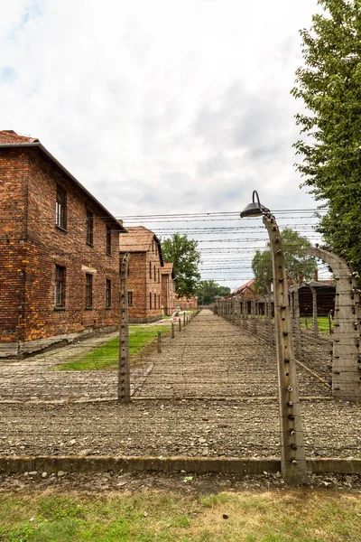 Concentration camp Auschwitz — Stock Photo, Image