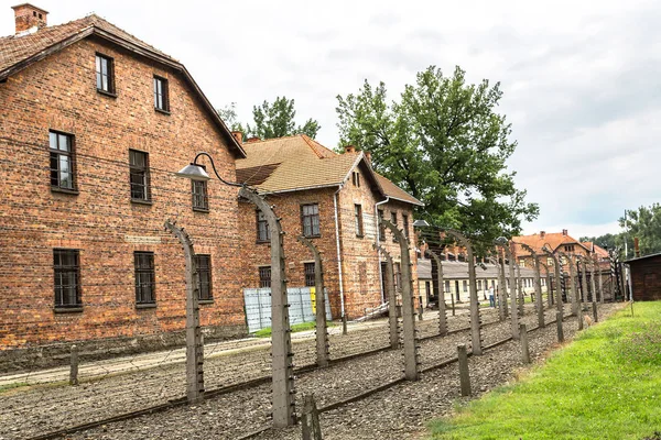 Στρατόπεδο συγκέντρωσης auschwitz — Φωτογραφία Αρχείου