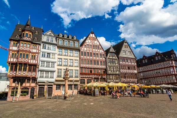 Old buildings in Frankfurt — Stock Photo, Image