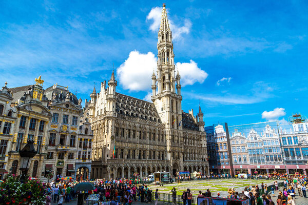The Grand Place in Brussels