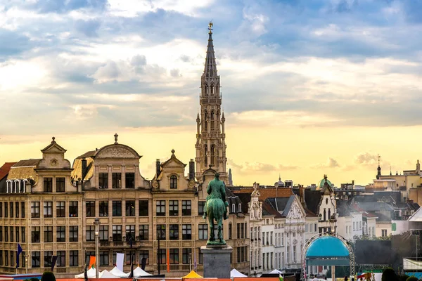 Stadsbilden i Brussels city — Stockfoto