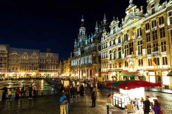 The grand place i Bryssel — Stockfoto