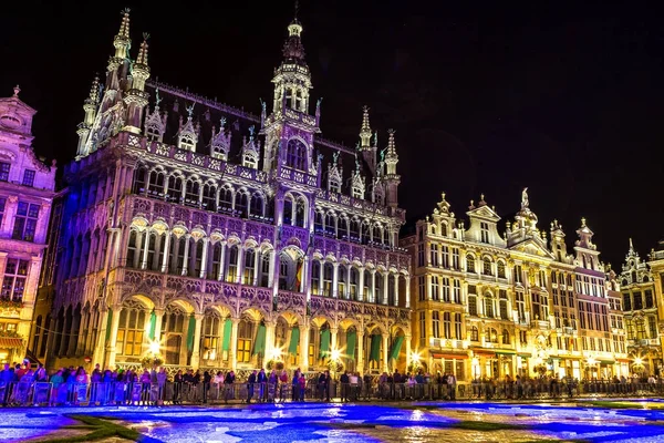 The grand place i Bryssel — Stockfoto