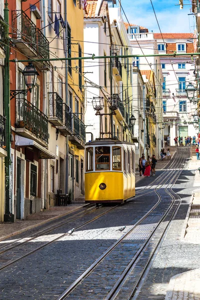 Funicular Gloria de Lisboa — Foto de Stock